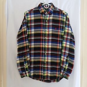 Ralph Lauren Brushed Flannel Plaid Shirt